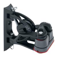 Harken 40mm Cam Matic Direk Yön Makarası Makara