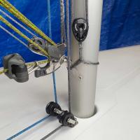 Laser® 4.7-Radial Racing cunningham sistemi