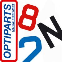 Optiparts 23,5 cm Yelken Numarası/Harf