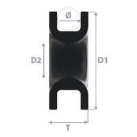Optiparts 38 mm Halka 