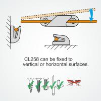 Clamcleat CL258 Yelken Kıstırmaçı Sancak