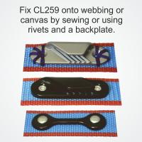 Clamcleat CL259 Yelken Kıstırmaçı İskele