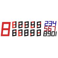 Optiparts Dijital 8 Yelken Numarası - 30.5cm