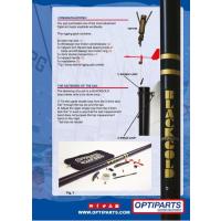 Optiparts Optimist Yarış direk donanımı Çantalı